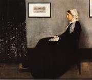 James Abbott McNeil Whistler Arrangement in Gray and Bloack No.1;Portrait of the Artist's Mother oil painting